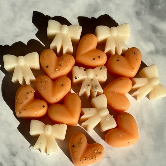 Marshmallow & White Peach Wax Melt Scoopies🍑🤍