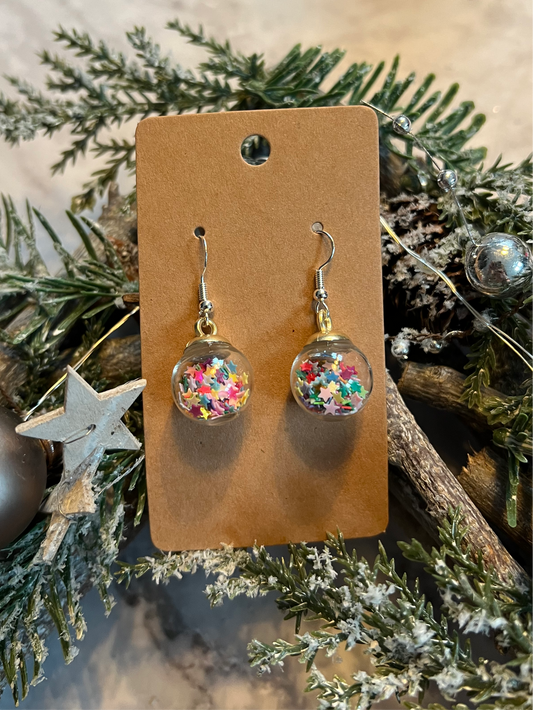 Sterling Silver Bauble Earrings