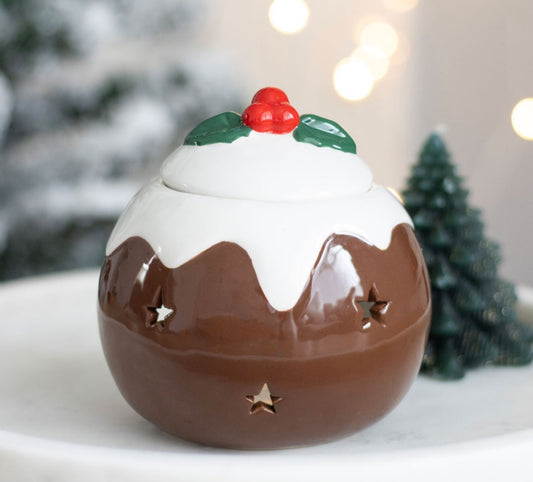 Christmas Pudding Wax Burner