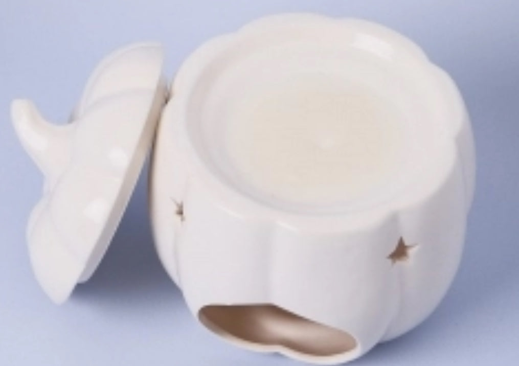 White Pumpkin Wax Burner