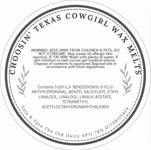 Choosin' Texas Cowgirl Wax Melts